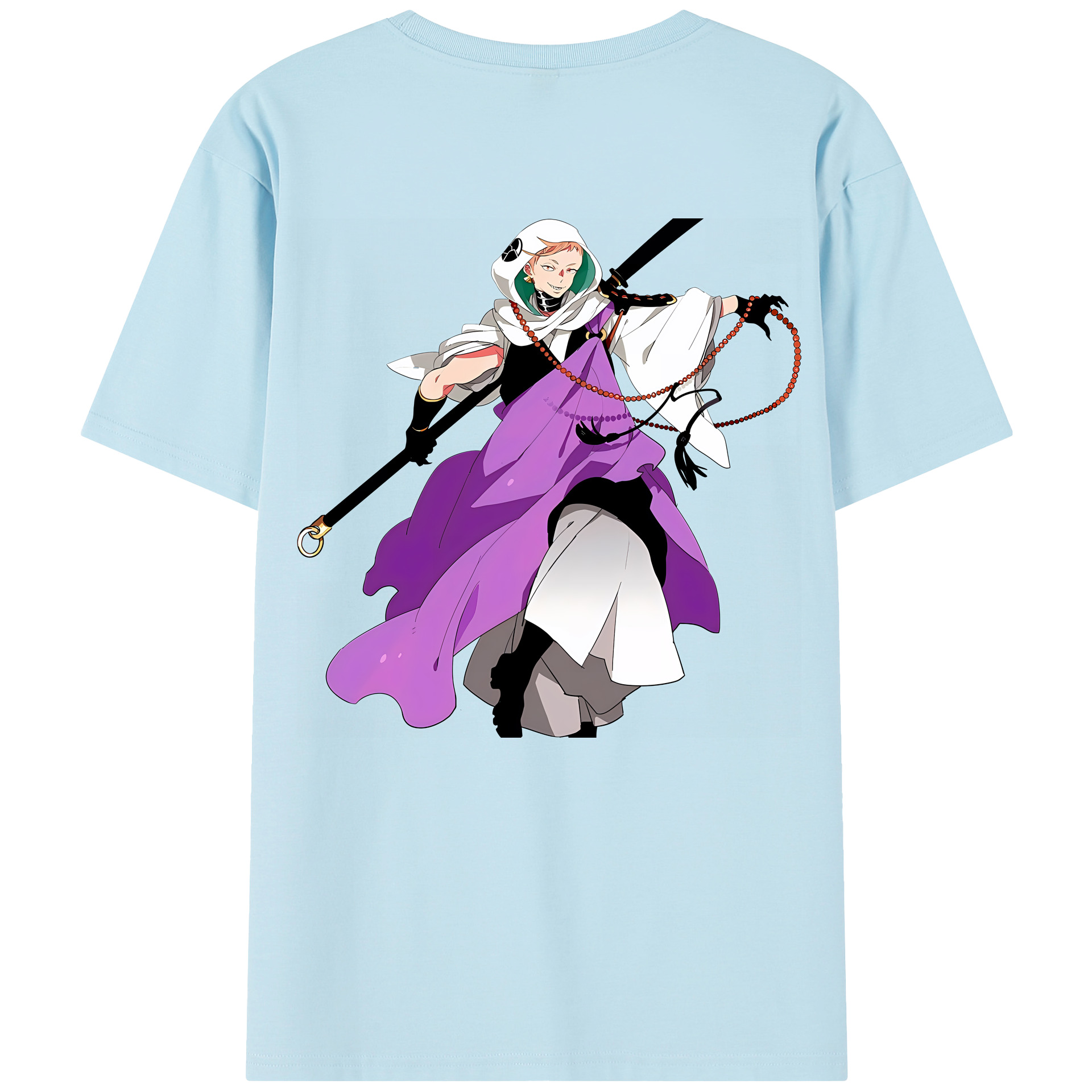 （画像用） 刀剣乱舞 Touken Ranbu 綿100％半袖Tシャツ（背面プリント）